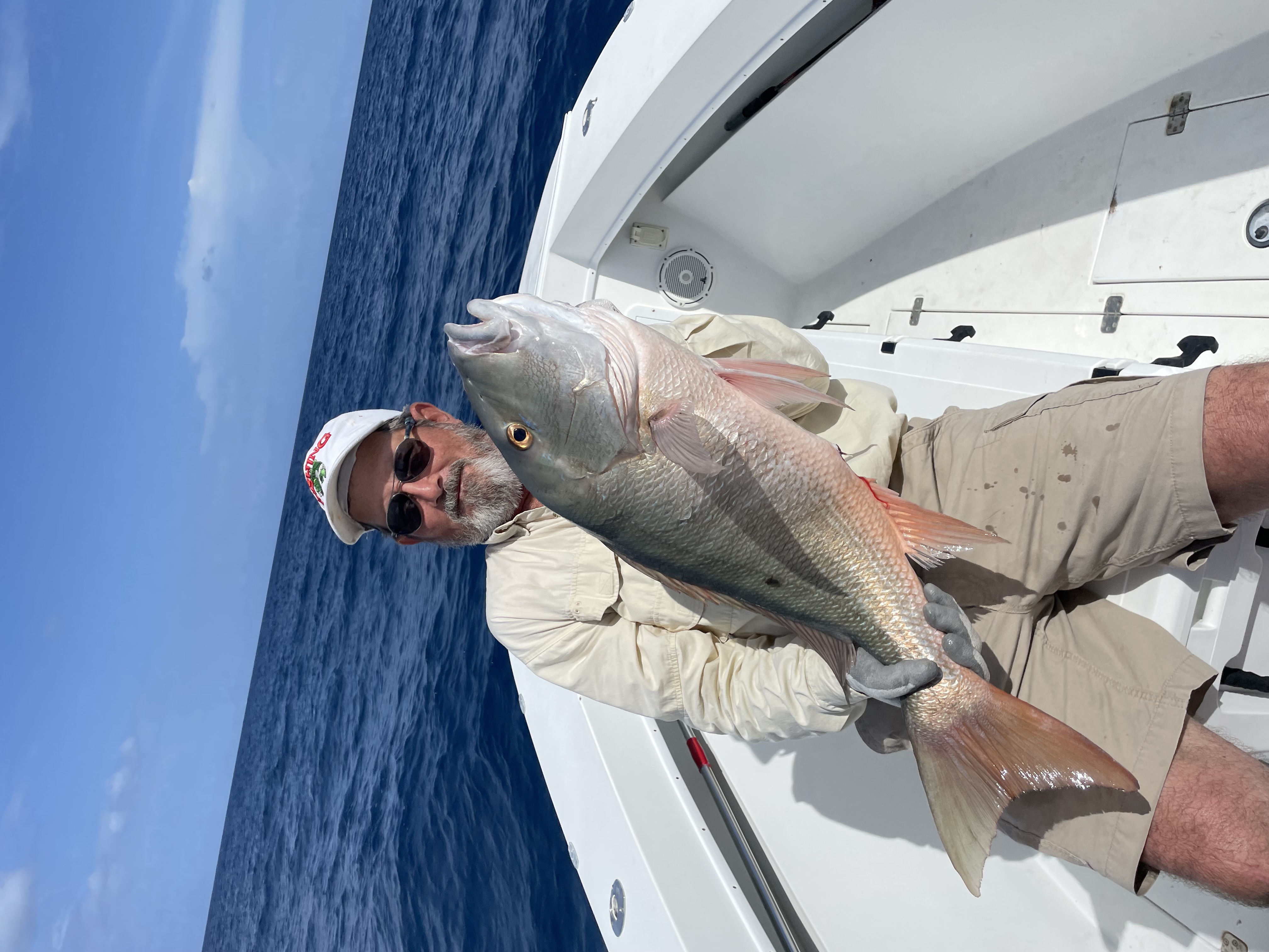 Large grouper caught wreck fishing